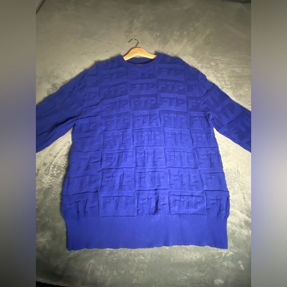 ftp “repeat logo” knitted sweater